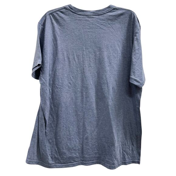 NIRVANA Heather Blue Band tee thrashed grunge sz XL - Picture 2 of 4